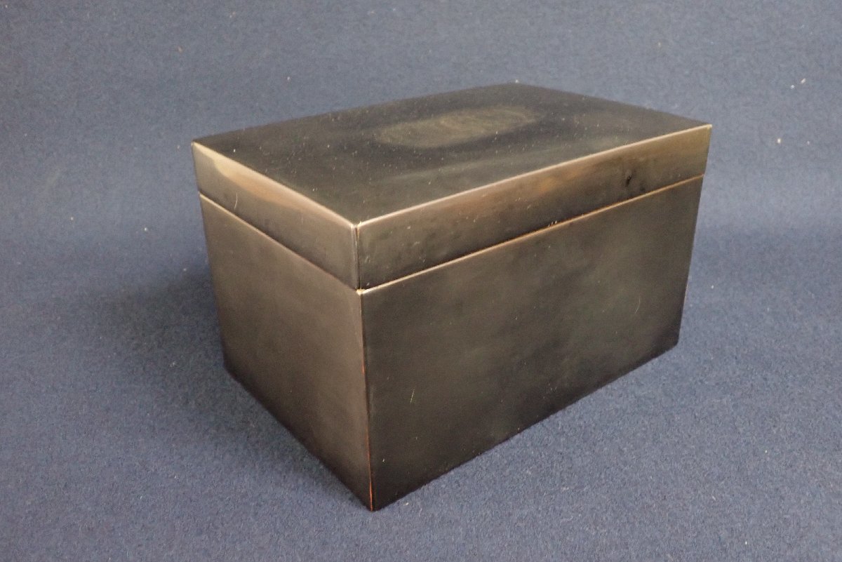 茶道具　古竹製　茶入　茶壷　仕覆付　時代箱　V　A52 HOT，人気】 ☆052414 茶道具 茶箱 仕覆 茶壺 ☆