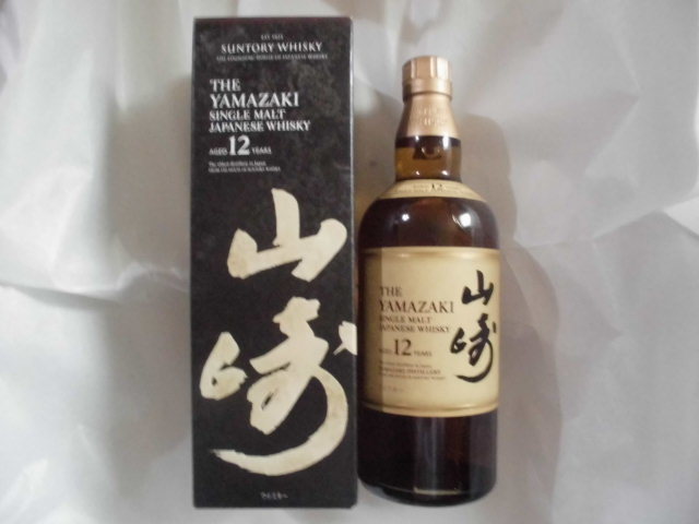 未開栓 サントリーシングルモルトウイスキー 山崎12年 700ml 1瓶 (箱