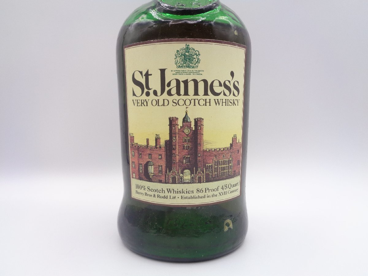 セントジェームスSt. James's Very Old Whisky 木箱付 飲料・酒