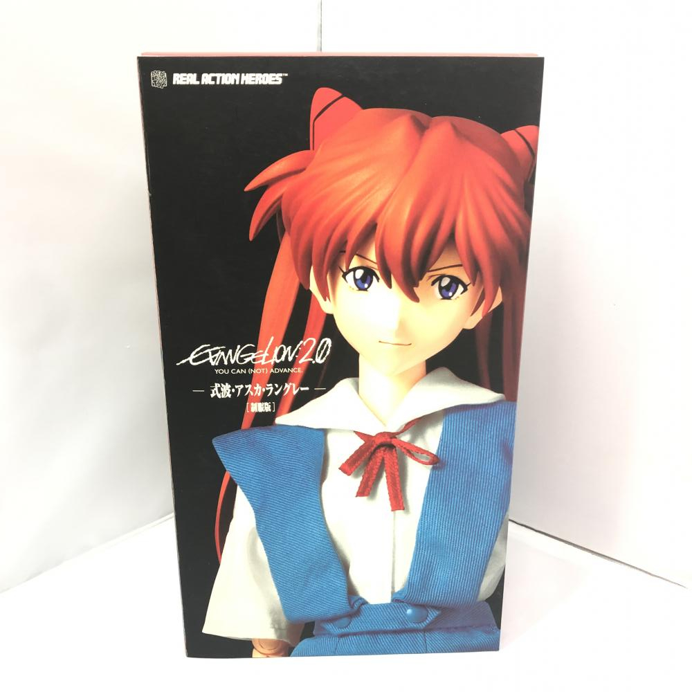 中古】未開封 メディコム・トイ 式波・アスカ・ラングレー 制服版 