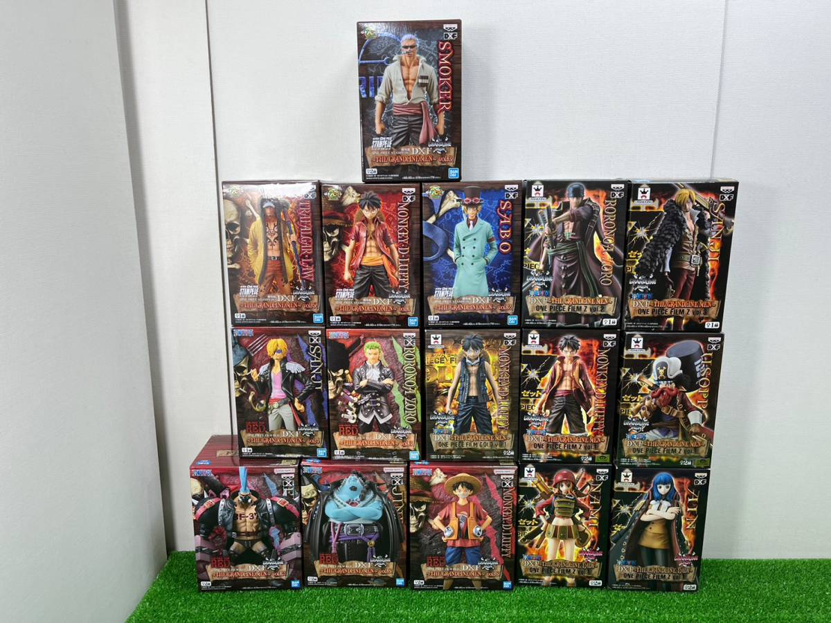 ◆17 ONEPIECE フィギュア グラメン RED ゼット スタンピード ルフィ ゾロ ロー サンジ ナミ アイン ウソップ サボ スモーカー ジンベエ 14