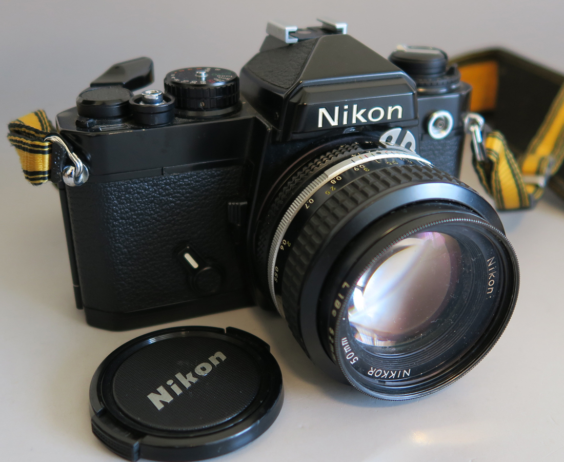 FE Nikon 50mm ⁄ NIKKOR 1:1.4 Black 黒ボディ 0 ／く フィルム Yahoo