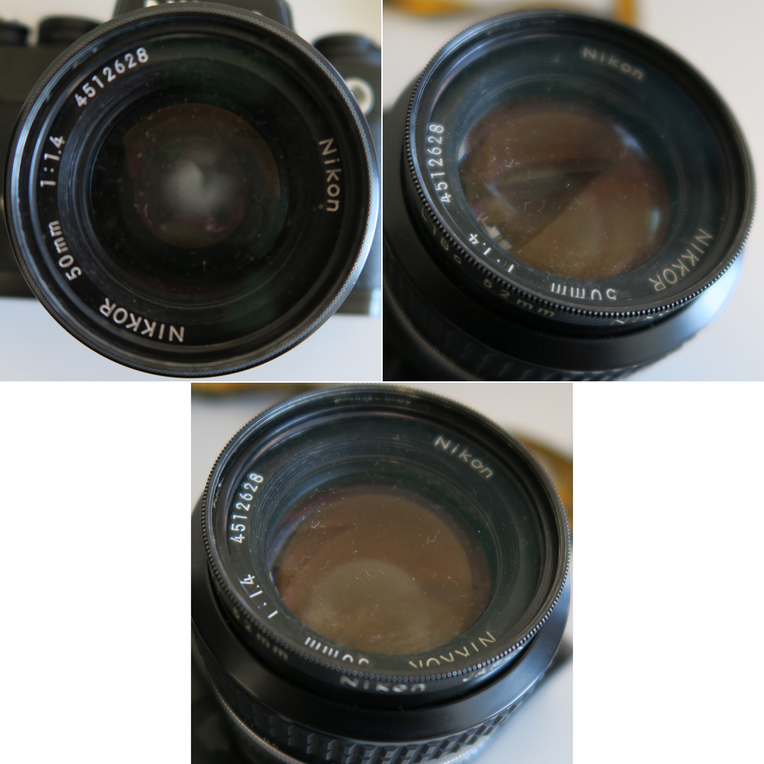 FE Nikon 50mm ⁄ NIKKOR 1:1.4 Black 黒ボディ 0 ／く フィルム Yahoo