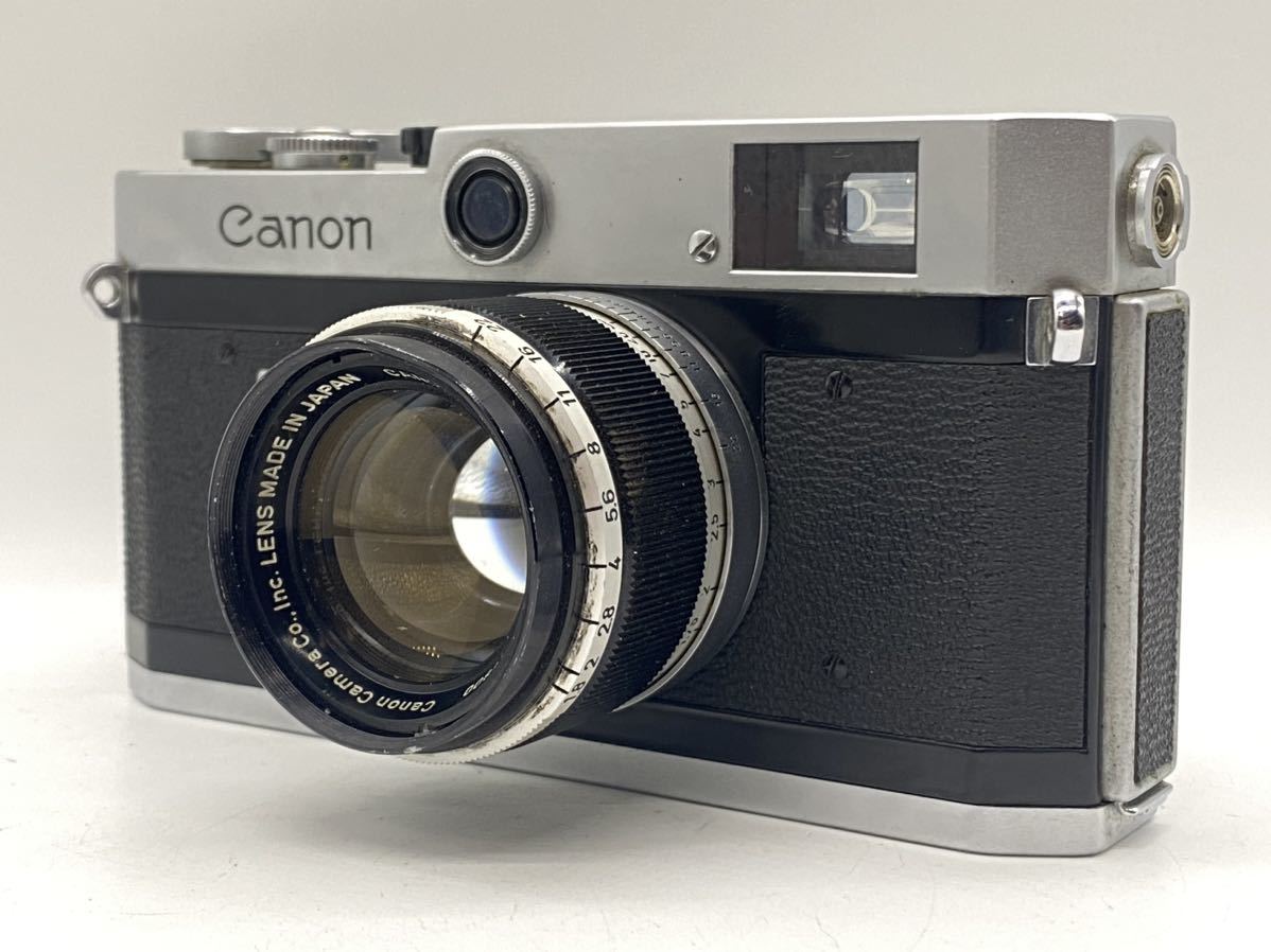 徳 aw◇ Canon P 793246 Lens 50mm F1.8 フィルムカメラ 中古品