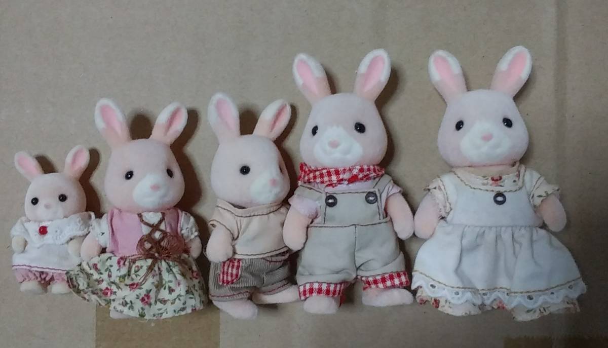 ののはなウサギファミリー シルバニアファミリー Teeny 