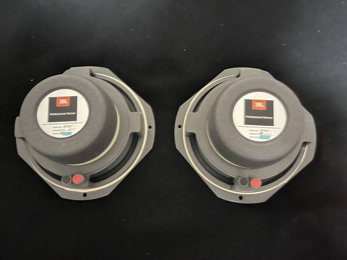 名機中の名機 JBL 2115A 20cmフルレンジ アルニコ ペア エッジ交換済