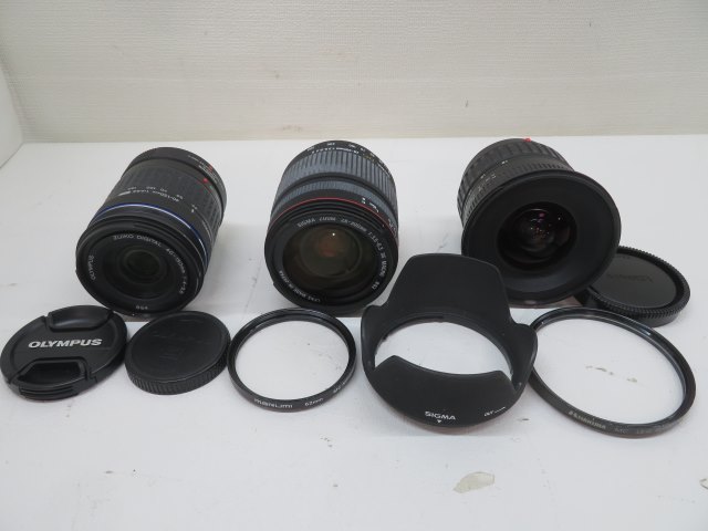 3点セット TAMRON SIGMA OLYMPUS 3台セット◎OLYMPUS SIGMA TAMRON ZUIKO DIGITAL SIGMA ZOOM TAMRON SP