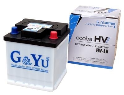 HV-L0 G&Yu LN0 ハイブリッド車補機用バッテリー グローバルユアサ ecoba-HV エコバ ハイブリッド シエンタ ヴィッツ