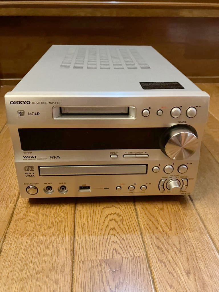 ONKYO システムコンポ FR-N7SX ONKYO CD MD システムコンポ FR ONKYO