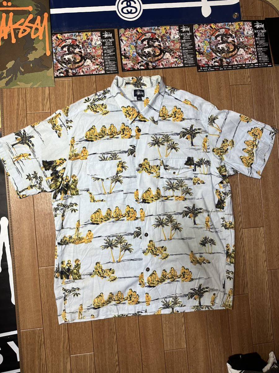 stussy アロハシャツ XL｜トップス