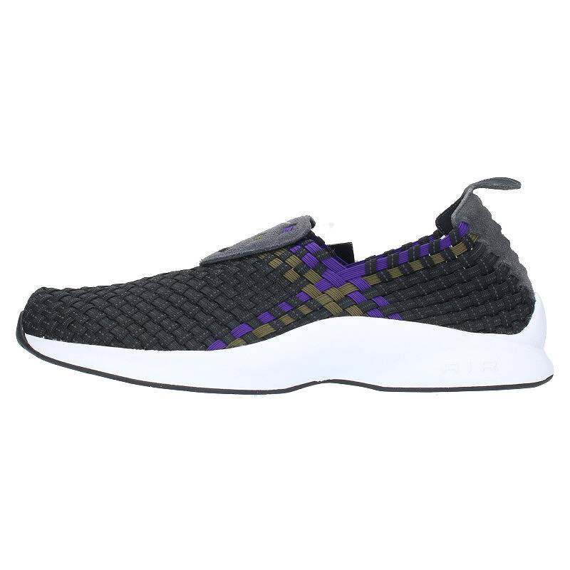 ナイキ NIKE AIR WOVEN BLACK/PURPLE DN1773-010 サイズ:29cm エアウーブン ブラック/パープルスニーカー 中古 BS99