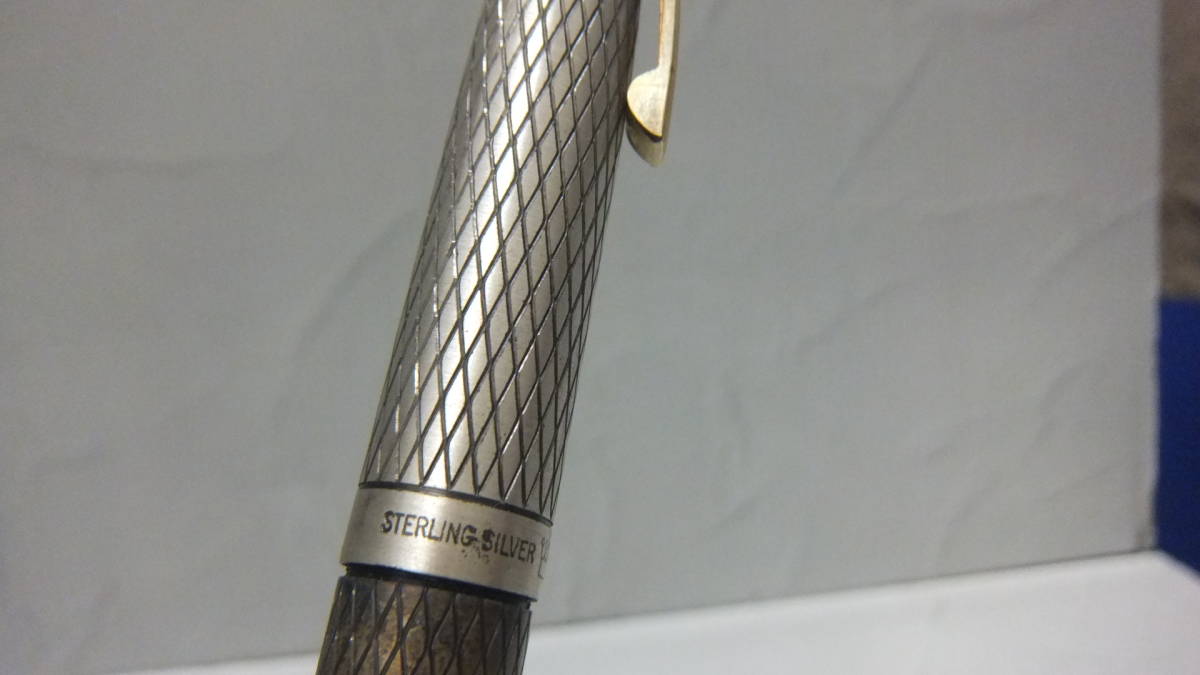 SHEAFFER シェーファー 万年筆 インペリアル 14K シルバー 1659 万年筆 SHEAFFER シェーファー インペリアル STERLING SILVER