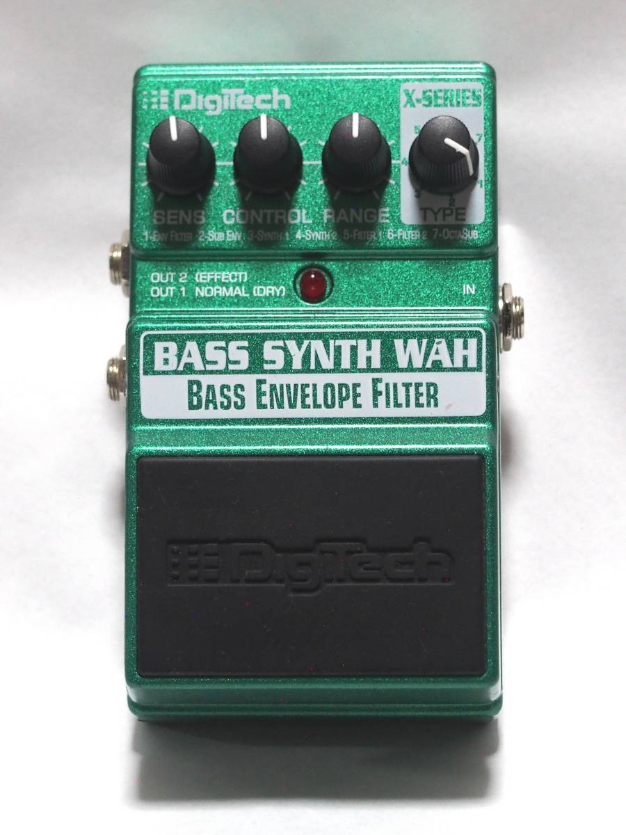 ベース DigiTech BASS D Digitech | X-SERIES | BASS SYNTH WAH | BASS ENVELOPE FILTER