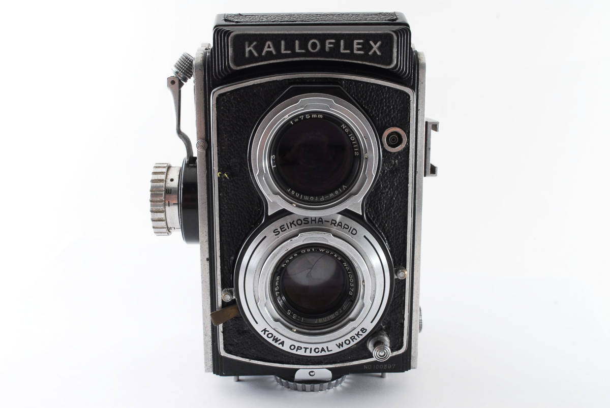 KALLOFLEX 二眼レフカメラ SEIKOSHA-RAPID 75mm 【公式通販】