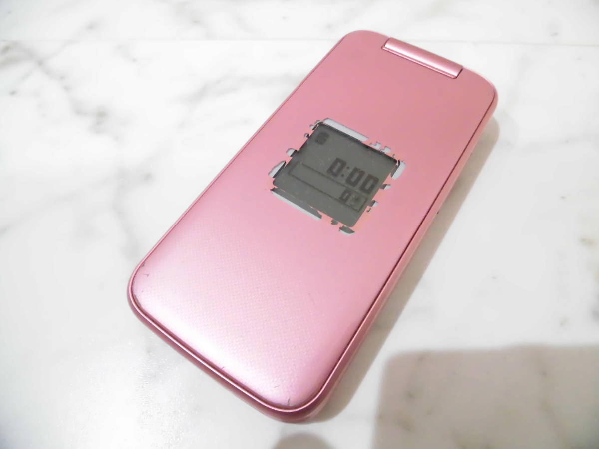 au SIMフリー かんたんケータイ KYF38 ＃AG663 KYOCERA 4Gガラホ 簡易
