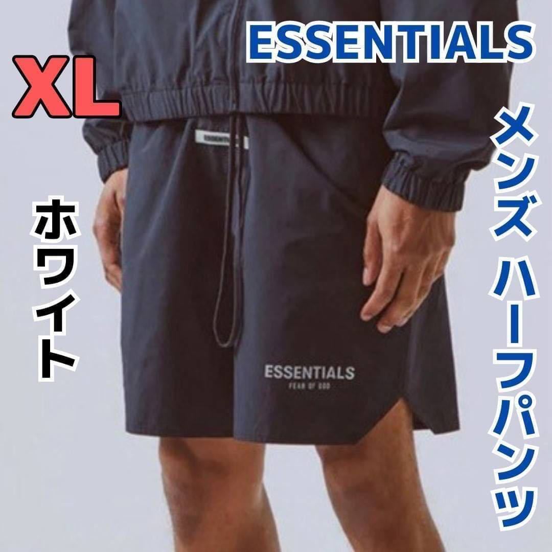 エッセンシャルズ ハーフパンツ メンズ ブラック XL ESSENTIALS 短パン 2