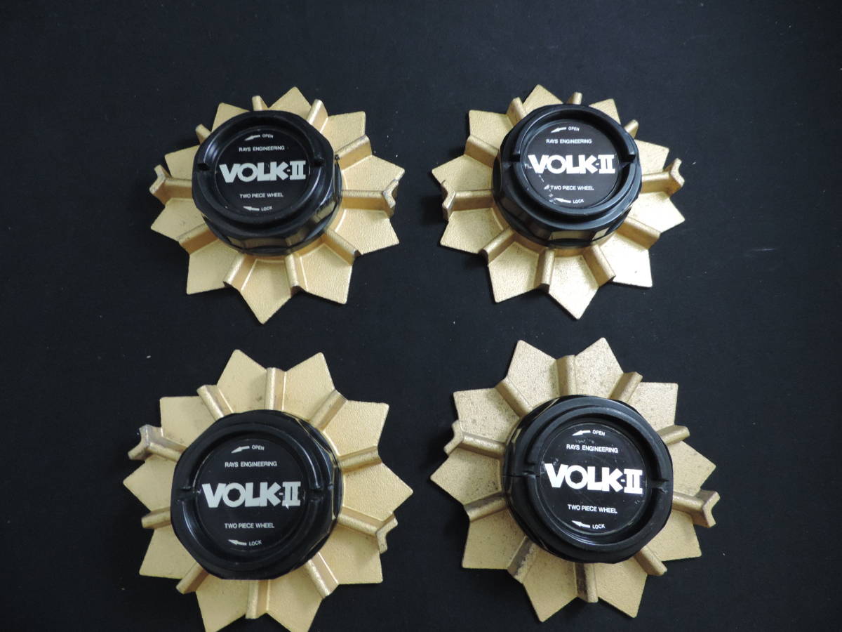 中古】RAYS ボルクレーシング VOLKⅡ レイズ センターキャップ 当時物 
