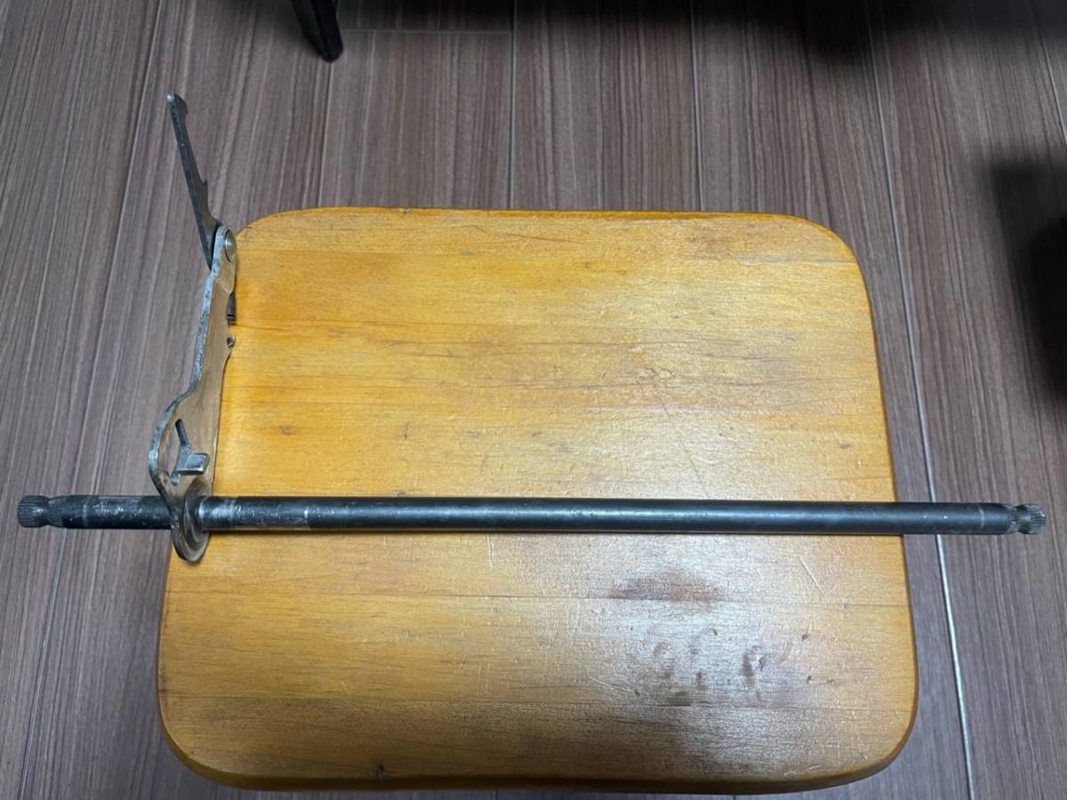 カワサキ純正SS750SSKH500SS(H2，H1)マッハ用ギアのチェンジシャフト(トリプル当時物マッパ)