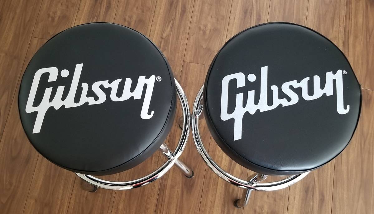 【ギブソン】Gibson Premium Playing Stool ギブソン・バースツール24インチ/GA-STOOL2　新品・未使用・未開封。