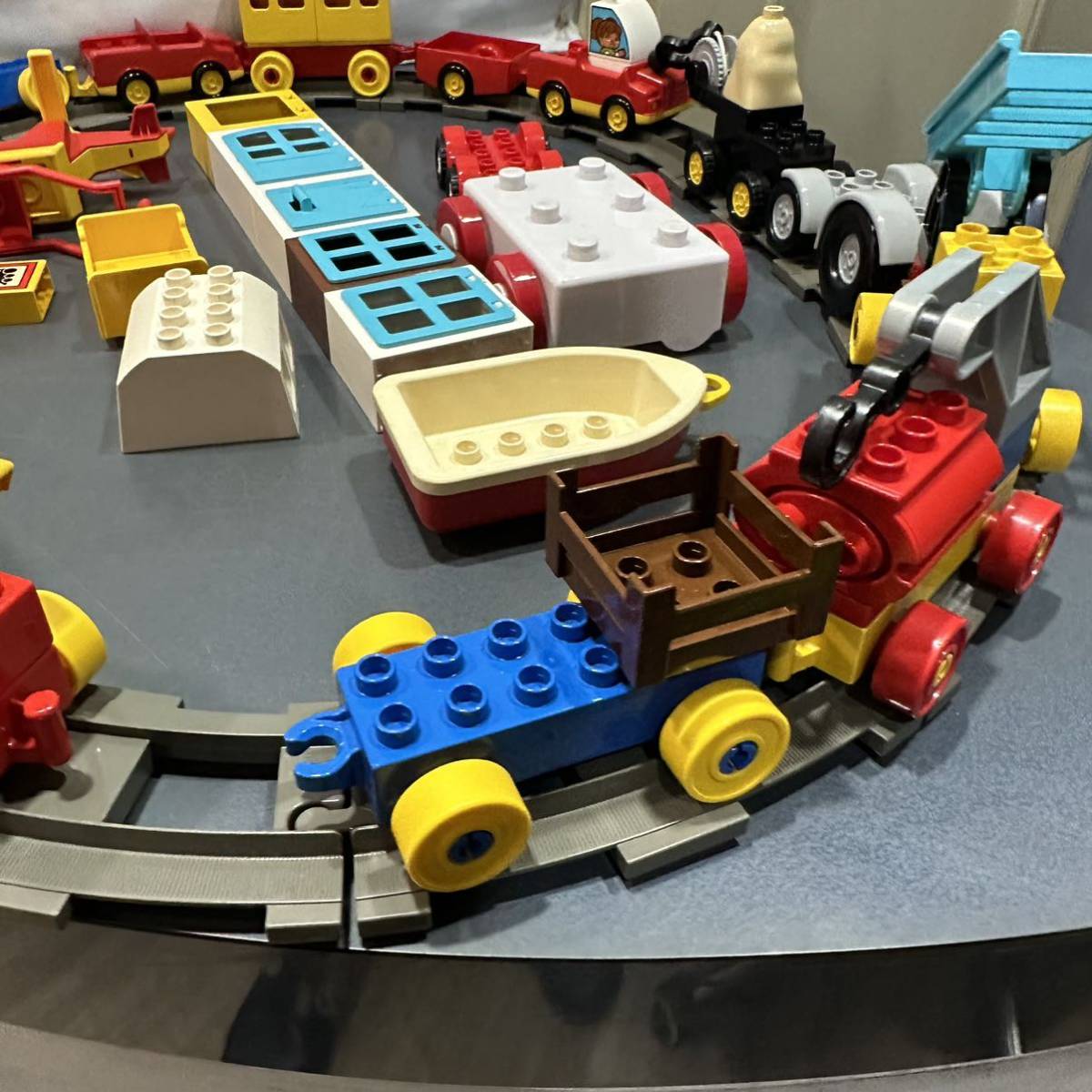 レゴデュプロまとめ売り線路電車 - LEGO(レゴ)