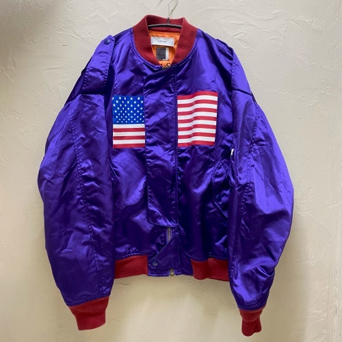 FACETASM ファセッタズム AMERICAN FLAG MA-118AW ファセッタズム AMERICAN FLAG MA-1 美品 定価73.000円☆FACETASM