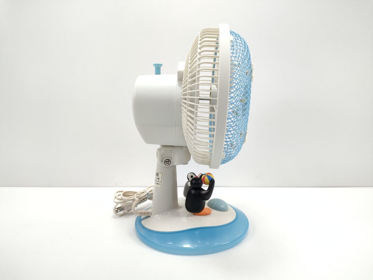 10ピングー 卓上 扇風機 PF-03 18cm 首振り 2001年 Pingu せんぷうき