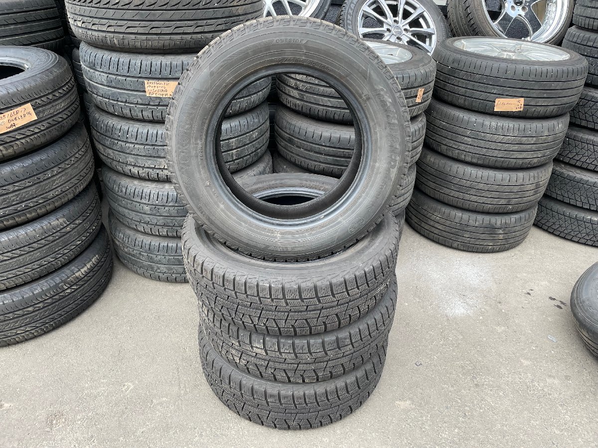 195/65R15 YOKOHAMA ice GUARD iG50 PLUS 2019年製 バリ溝 スタッドレスタイヤ 4本セット