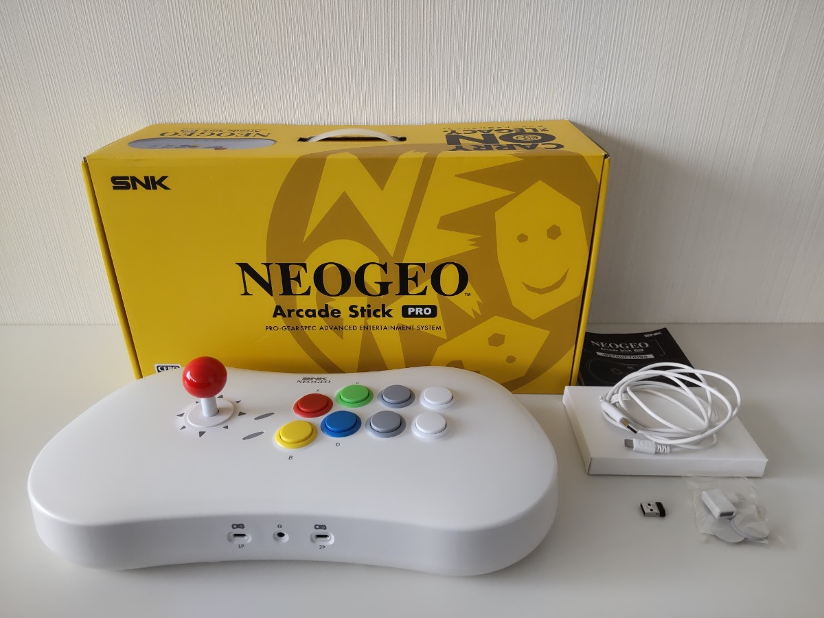 SNK NEO-GEO ネオジオ アーケードスティック コントローラー 2台