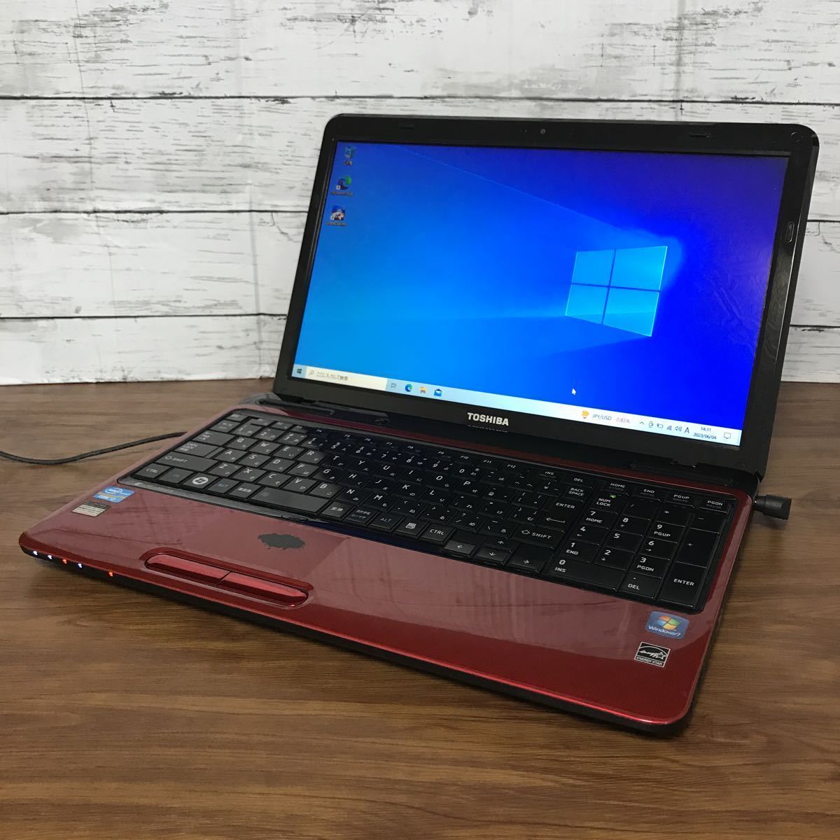 ★格安★東芝 dynabook T451/57DRD PT45157DBFRD★Core i7-2670QM 2.20GHz HDD750GB メモリ8GB Webカメラ Blu-ray Bluetooth Win10★#33
