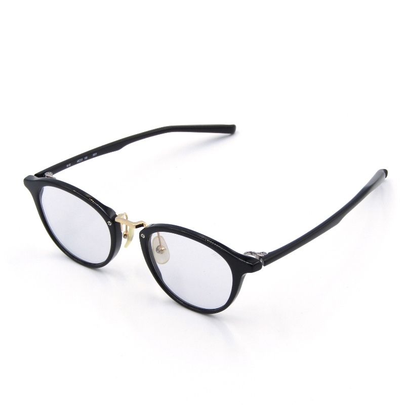 美品 999.9 フォーナインズ サングラス M-62 18SS ボストン コンビ ミックス 日本製 9001 ブラック/ゴールド 50016034