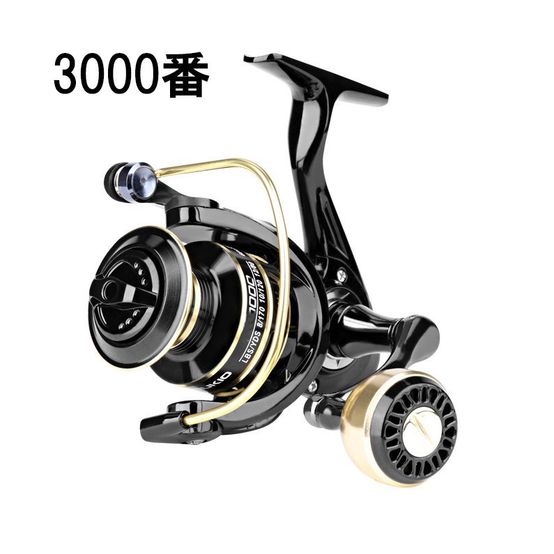 Z510 送料無料 フィッシング リール スピニングリール 3000番 遠投 5.2：1 最大ドラグ力：8kg 湖 川 淡水釣り 海釣り ハンドル左右交換