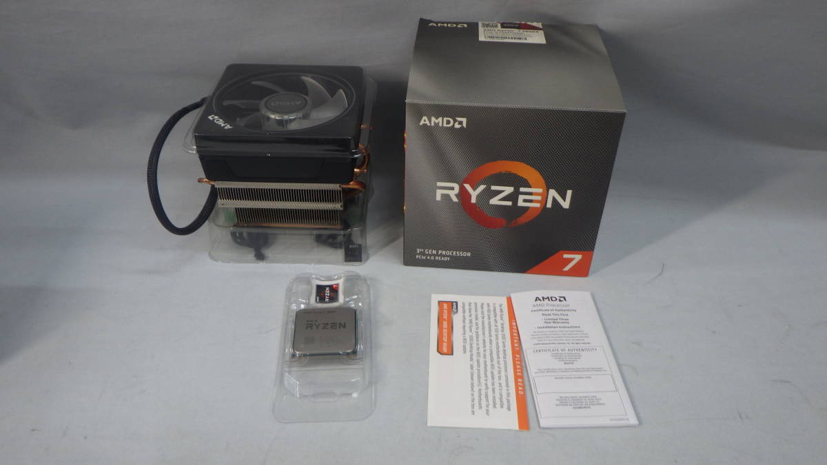 ■AMD/CPU■第3世代■Ryzen 7 3800X プロセッサー [100-100000025BOX]■中古■　★即決★