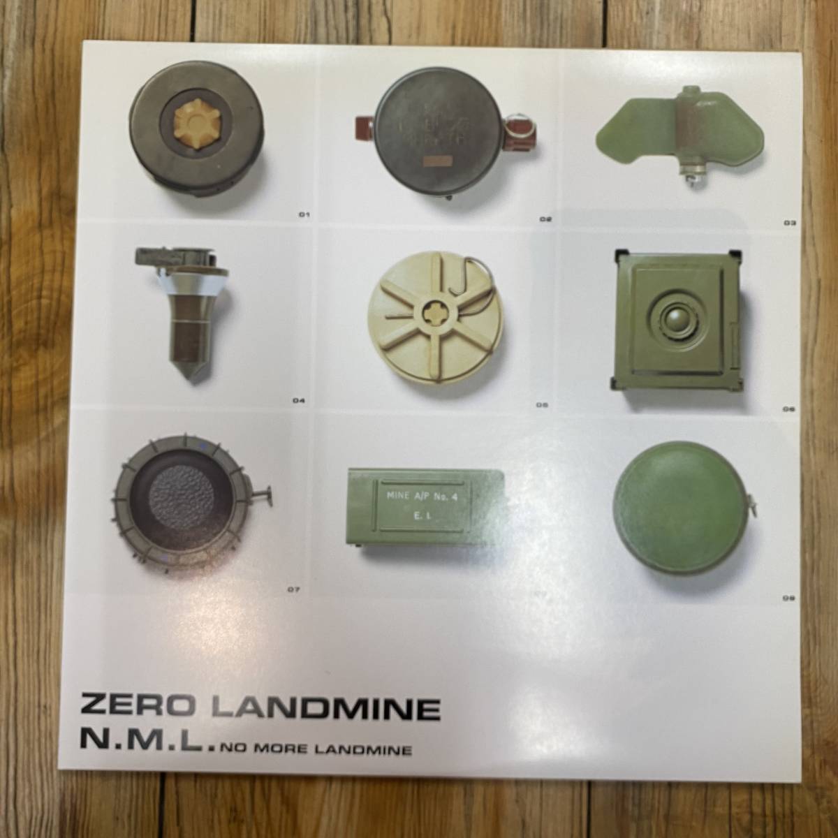坂本龍一 N.M.L. NO MORE LANDMINE / ZERO LANDMINE / 12inch / WPJ6