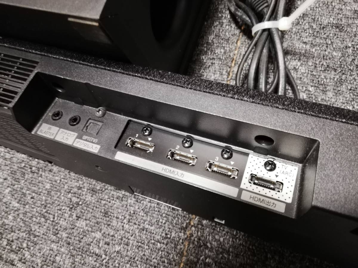 SONY ACTIVE SPEAKER SYSTEM HT-CT370 SA-CT370 SA-WCT370 2014年製 サウンドバー スピーカー ソニー  リモコンなし 音出しOK 現状 の入札履歴 - 入札者の順位 SONY サウンドバー　HT-CT370 リモコンは新品