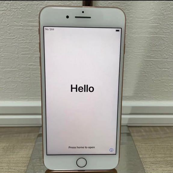 Apple iPhone8Plus 64GB ゴールド　本体　バッテリー最大容量94% SIMロックなし　①