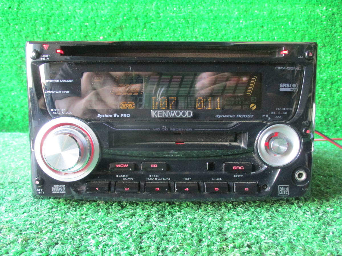67X ◇KENWOOD CD/MDデッキ DPX-55MD 2DIN◇(ケンウッド)｜売買された 