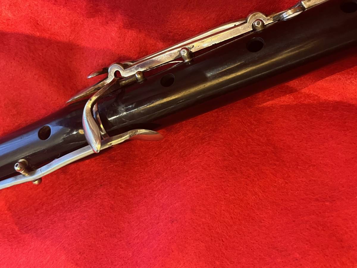 【値下げ❗️】刻印あり 木製フルート　フランス製 フランス製木管フルート(フルート)｜売買されたオークション情報