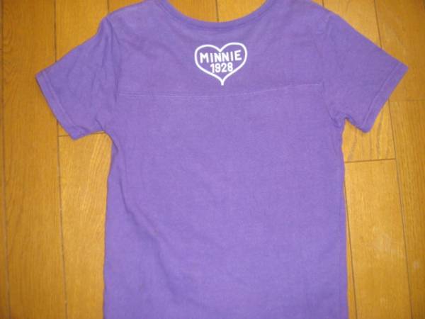 ディズニー ミニーの半袖tシャツ 紫 1 ライトオン 1 115 124cm 売買されたオークション情報 Yahooの商品情報をアーカイブ公開 オークファン Aucfan Com