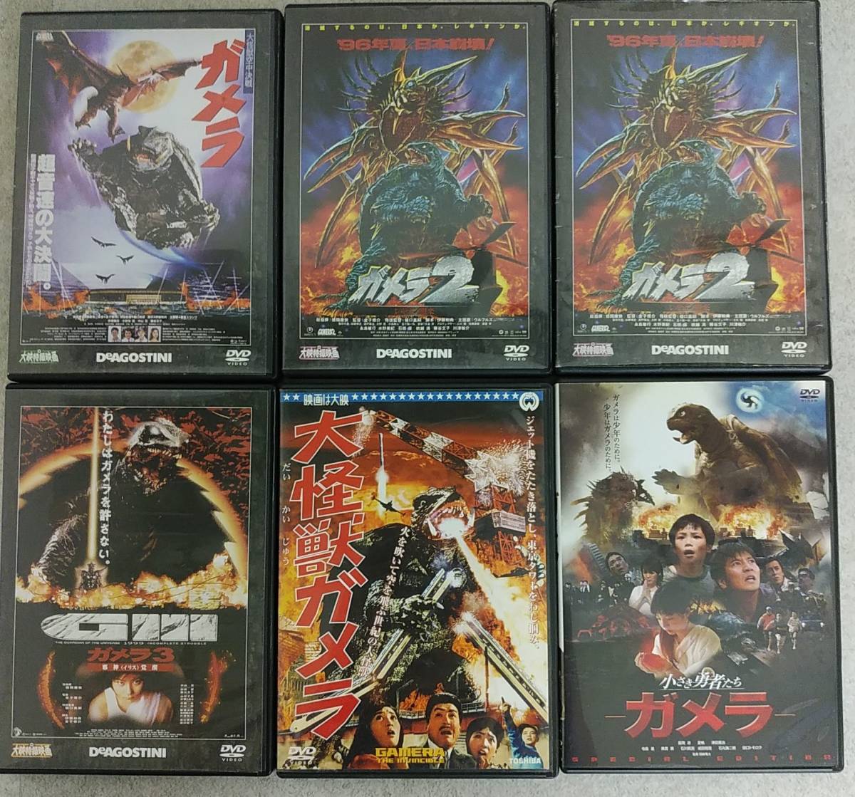 6k3558da 計42点 DVD ゴジラ/大魔神/ガメラ/モスラ/ラドン/ドゴラ