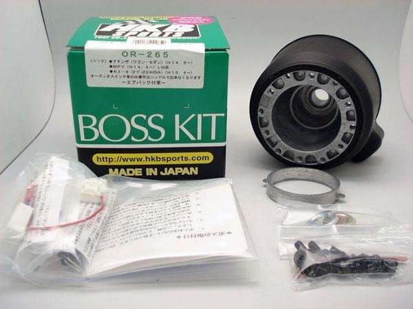 HKB ステアリングボス ロードスター NCEC系 H17.8～ MOMO モモ ナルディ 対応 OR-265 ロードスター HKB NCEC系 スポーツ ステアリング エアバッグ付車
