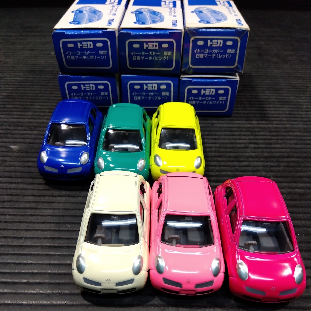 TOMY トミカ イトーヨーカドー限定 日産マーチ 6種まとめて ミニカー 