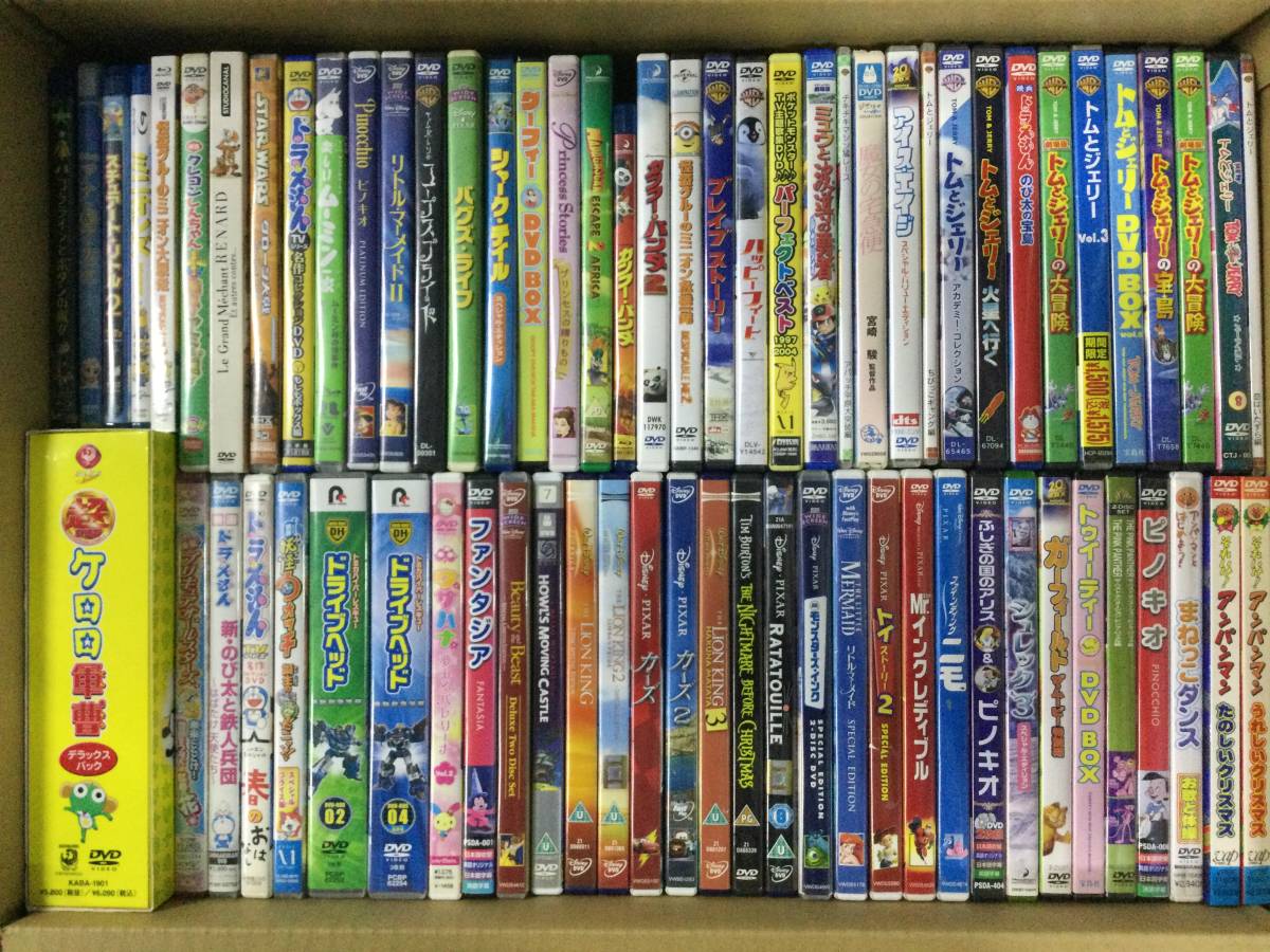 F7594/120/0】ジャンク☆DVD☆アニメ中心☆まとめ☆セット☆大量☆合計