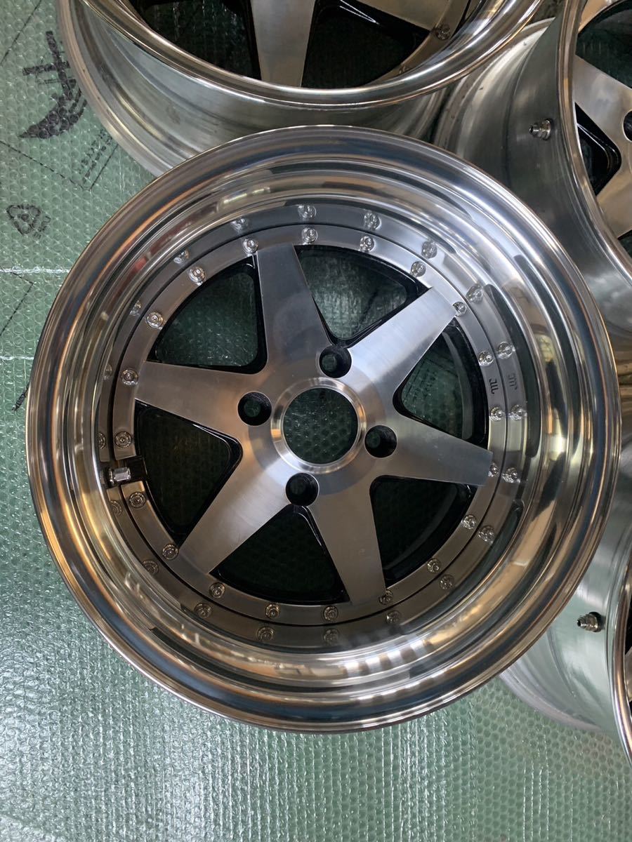 深リム 旧車 スピードスター SSR ロンシャン XR-4S 15インチ 9J 9.5J 