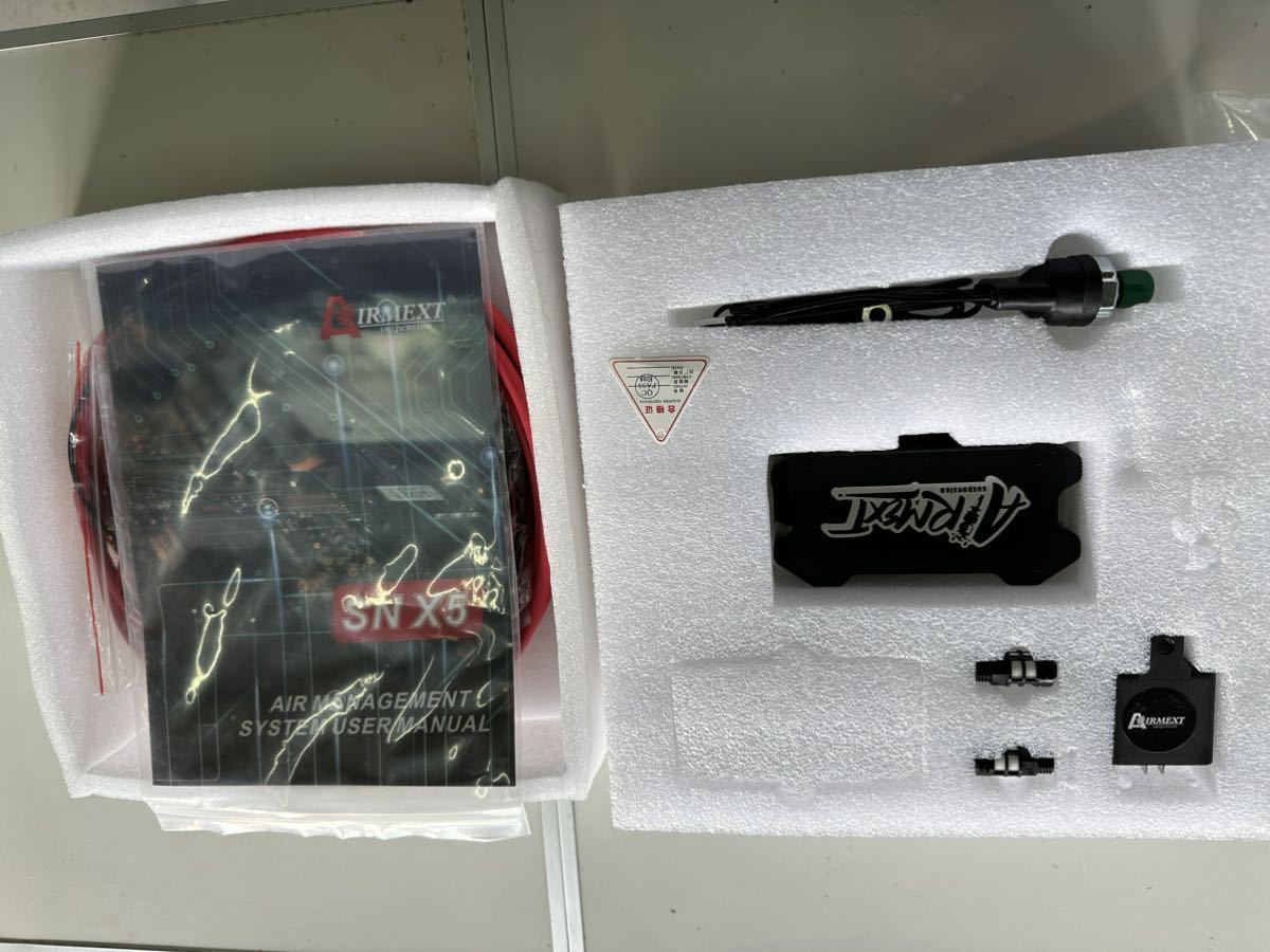 新型AIRMEXT電磁弁マネジメント4独エアサスコントローラー