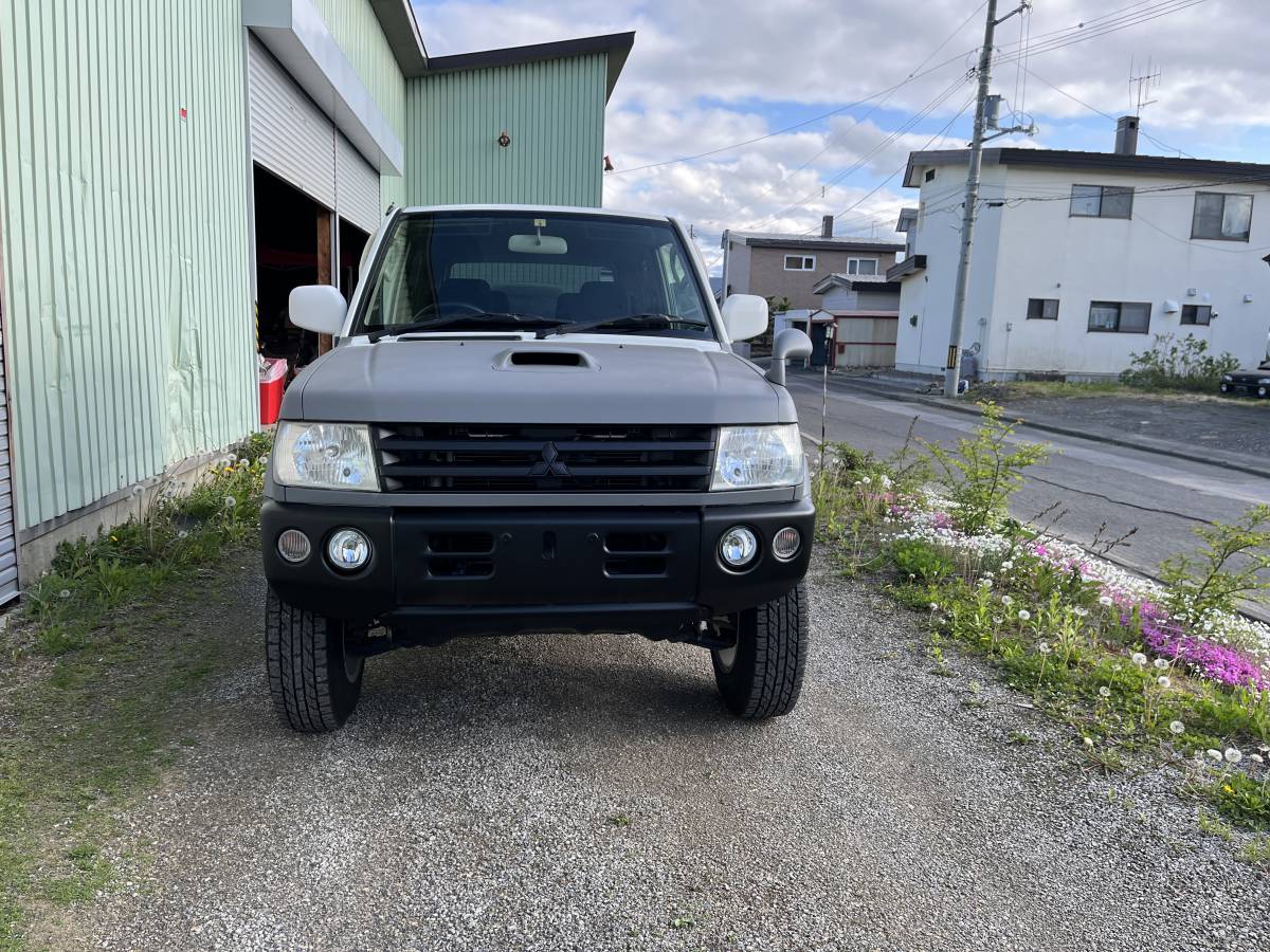 北海道 三菱 パジェロミニ 4WD ターボ アクティブフィールドED リフト