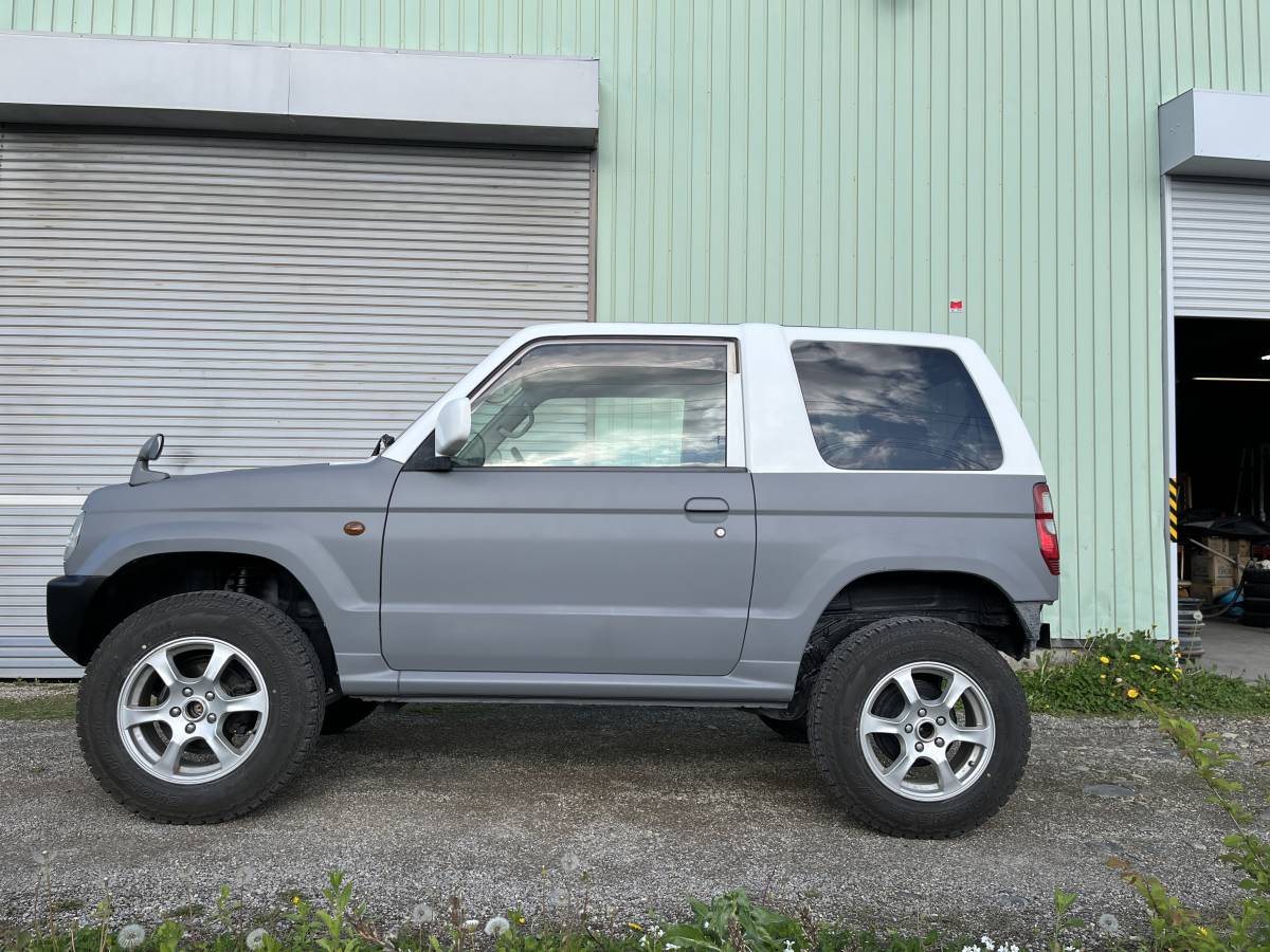 北海道 三菱 パジェロミニ 4WD ターボ アクティブフィールドED リフト
