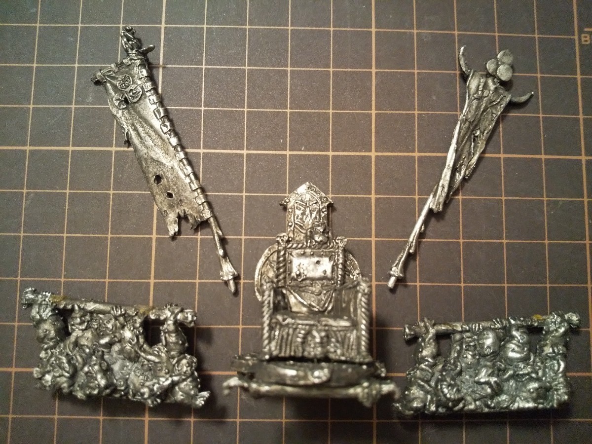 WARHAMMERウォーハンマー40K 絶版メタルフィギュア ケイオス玉座 検 