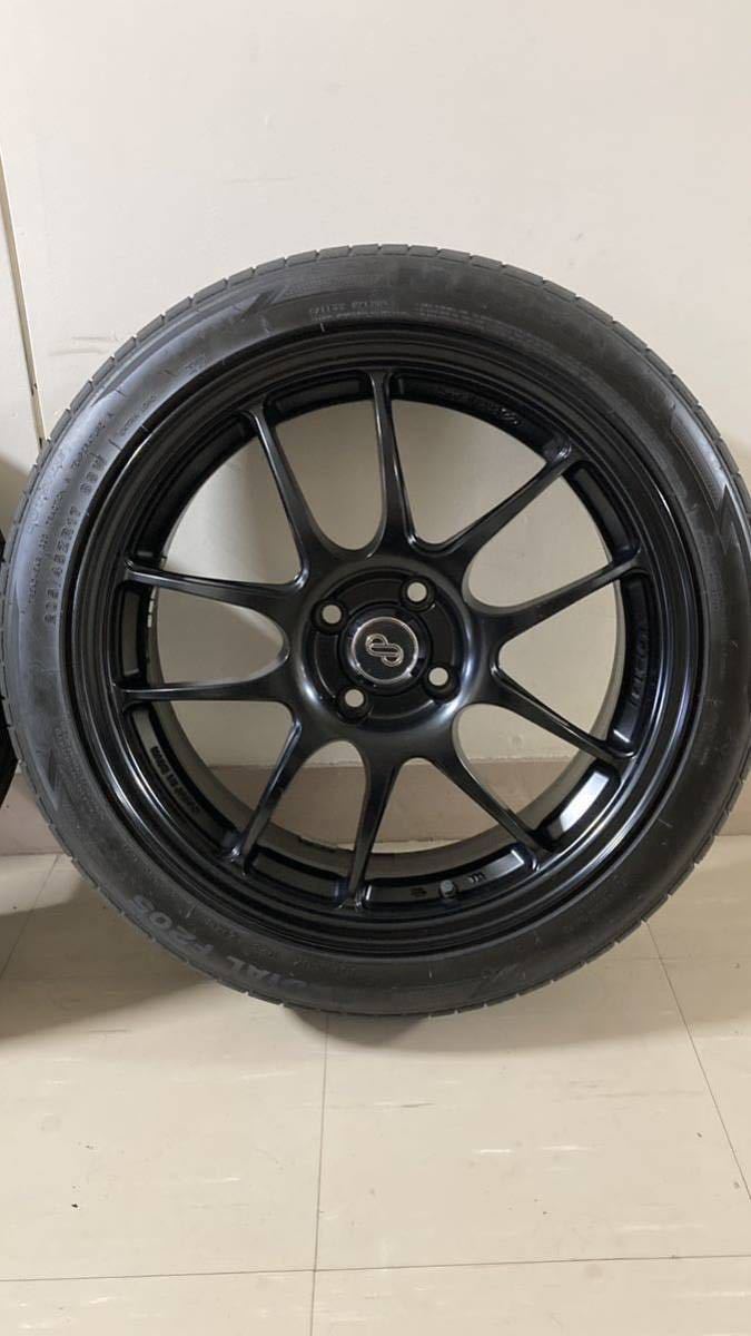 ENKEI エンケイ PF01 17インチ 7J +45 4穴 PCD100 ミネルバ F205 205 