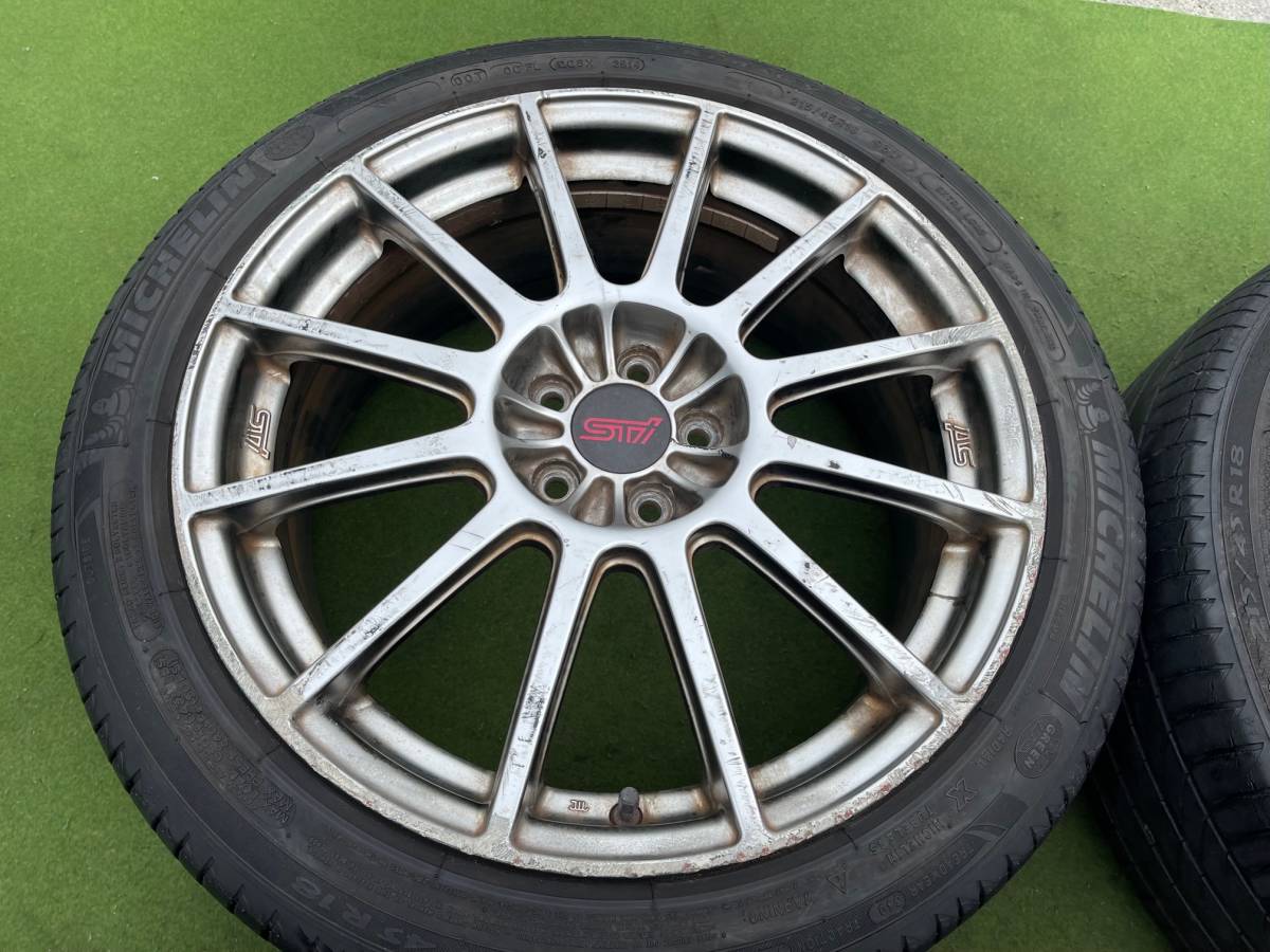 SUBARU 18x7.5JJ ホイール 4本 SUBARU 18x7.5JJ ホイール 4本