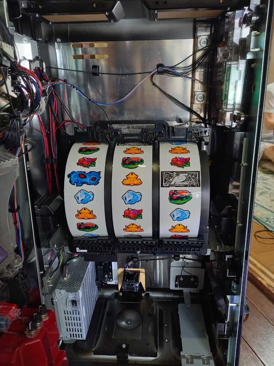 きく　S パチスロペルソナ5 FR　不要機ボリューム調整付 パチスロ 実機 S パチスロペルソナ5 FR コイン不要機/ドアキー